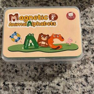 Magnetic Animal Alphabets Toy